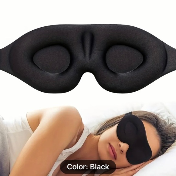 Memory Foam Padded Sleep Eye Mask - Picture 10 of 16